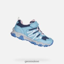 Geox girouette magnétar Lt Navy / Navy R28ZDT1103 Chaussures Geox Suisse