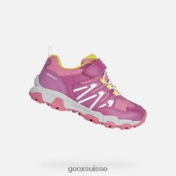Geox girouette magnétar fuchsia / jaune R28ZDT1102 Geox Suisse