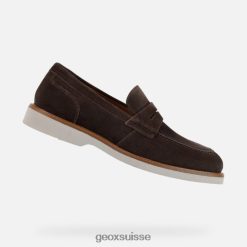 Geox homme de Gubbio brun foncé R28ZDT695 Chaussures Geox Suisse