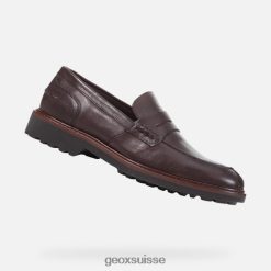 Geox homme de cannaregio café sombre R28ZDT812 Chaussures Geox Suisse