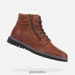 Geox homme ghiacaio Cognac R28ZDT1833 Geox Bottes Femme
