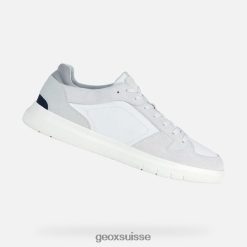 Geox homme mérediano Off blanc / blanc R28ZDT1778 Chaussures Geox Suisse