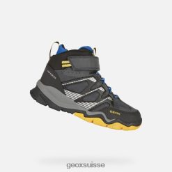 Geox montrack abx boy marine / jaune R28ZDT1275 Geox Bottes Femme