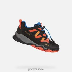 Geox montrack abx boy noir / orange R28ZDT1354 Geox Suisse