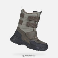 Geox nevegal abx boy militaire R28ZDT1305 Geox Bottes Femme