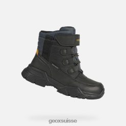 Geox nevegal abx boy noir / jaune foncé R28ZDT1420 Geox Suisse