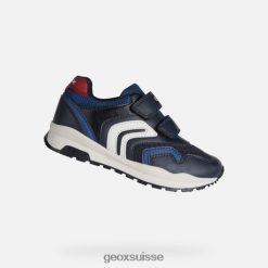 Geox pavel marine / rouge R28ZDT1372 Geox Suisse