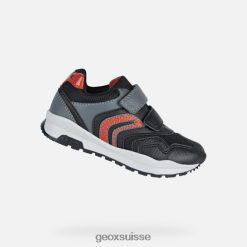 Geox pavel noir / rouge R28ZDT1285 Geox Suisse