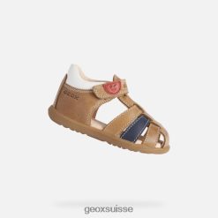 Geox sandale macchia bébé caramel R28ZDT1505 Chaussures Geox Suisse