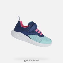 Geox sprintye fille Marine / Watersea R28ZDT1124 Chaussures Geox Suisse