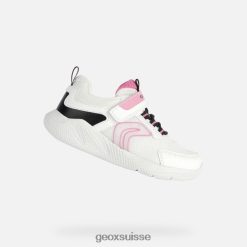 Geox sprintye fille blanc / fuchsia R28ZDT1898 Chaussures Geox Suisse