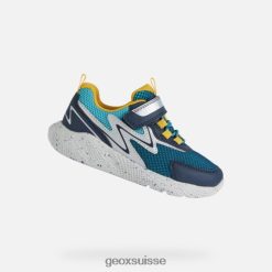 Geox sprintye garçon ciel / marine R28ZDT1290 Geox Bottes Femme