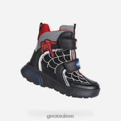Geox sveggen abx junior noir / rouge R28ZDT1015 Geox Suisse